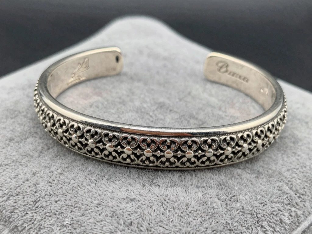 Silver Artisan Bracelet