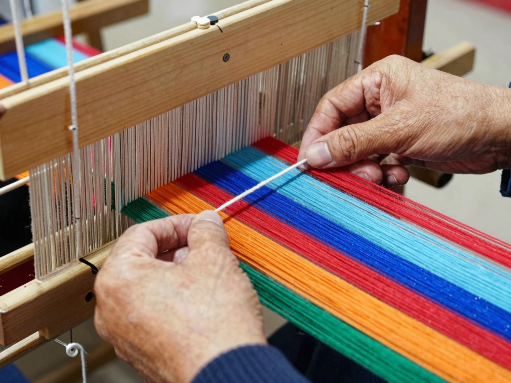 Scarf craftsmanship process